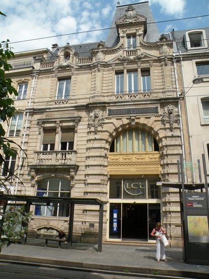  Crédit Lyonnais, immeuble en pierre de taille